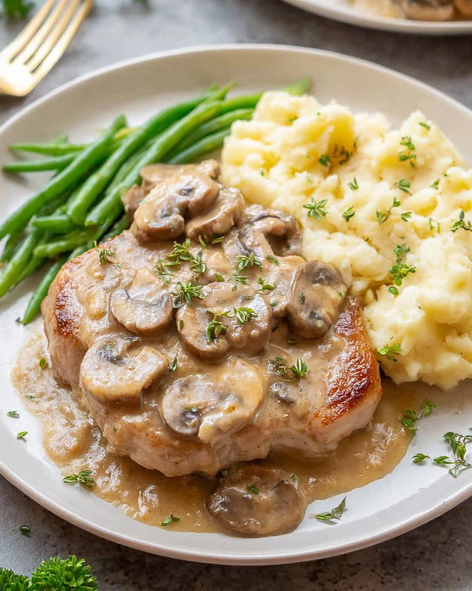 Cream of Mushroom Pork Chops