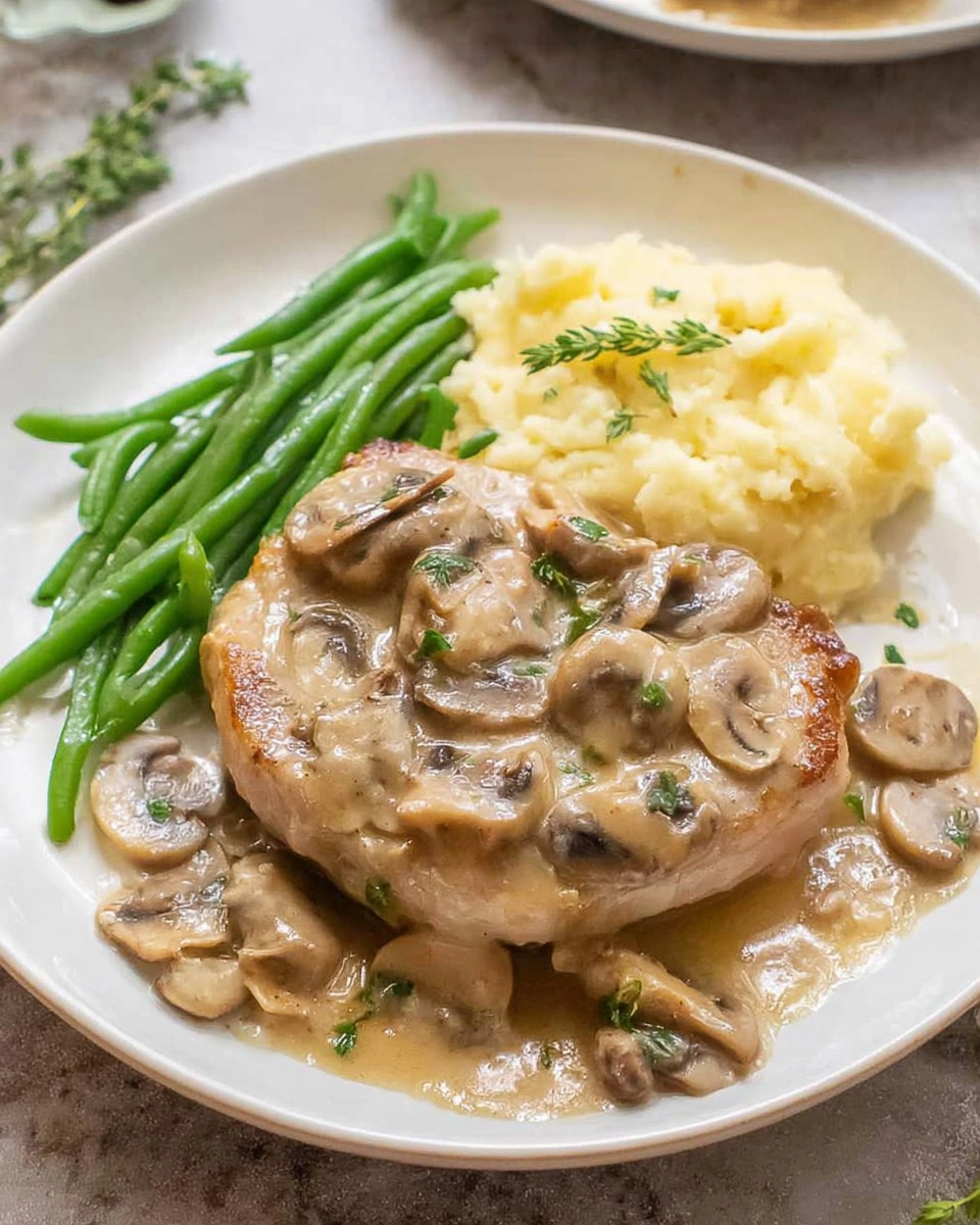 Cream of Mushroom Pork Chops