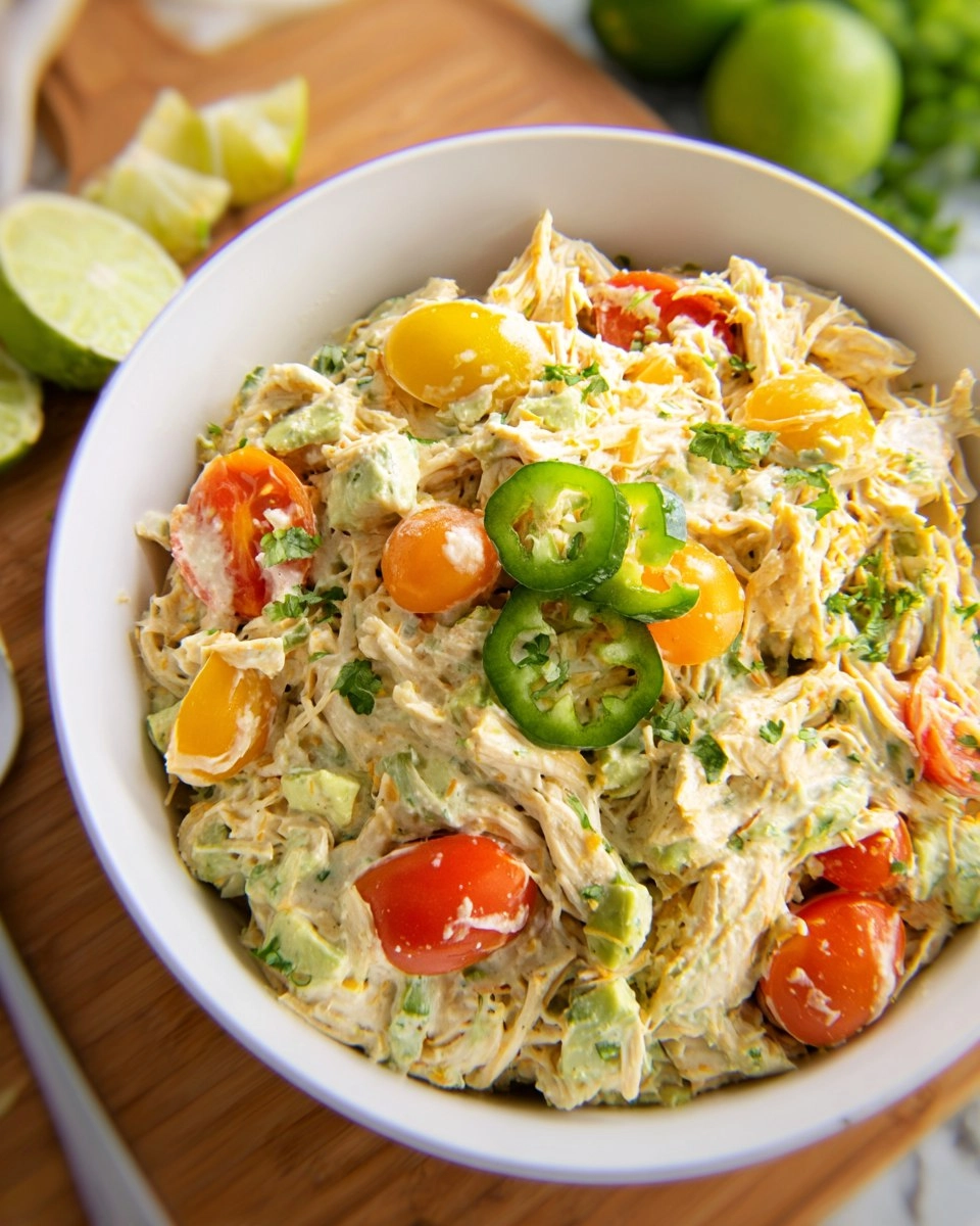 Creamy Chicken and Avocado Salad with Lime Yogurt Dressing 87 Creamy Chicken and Avocado Salad with Lime Yogurt Dressing
