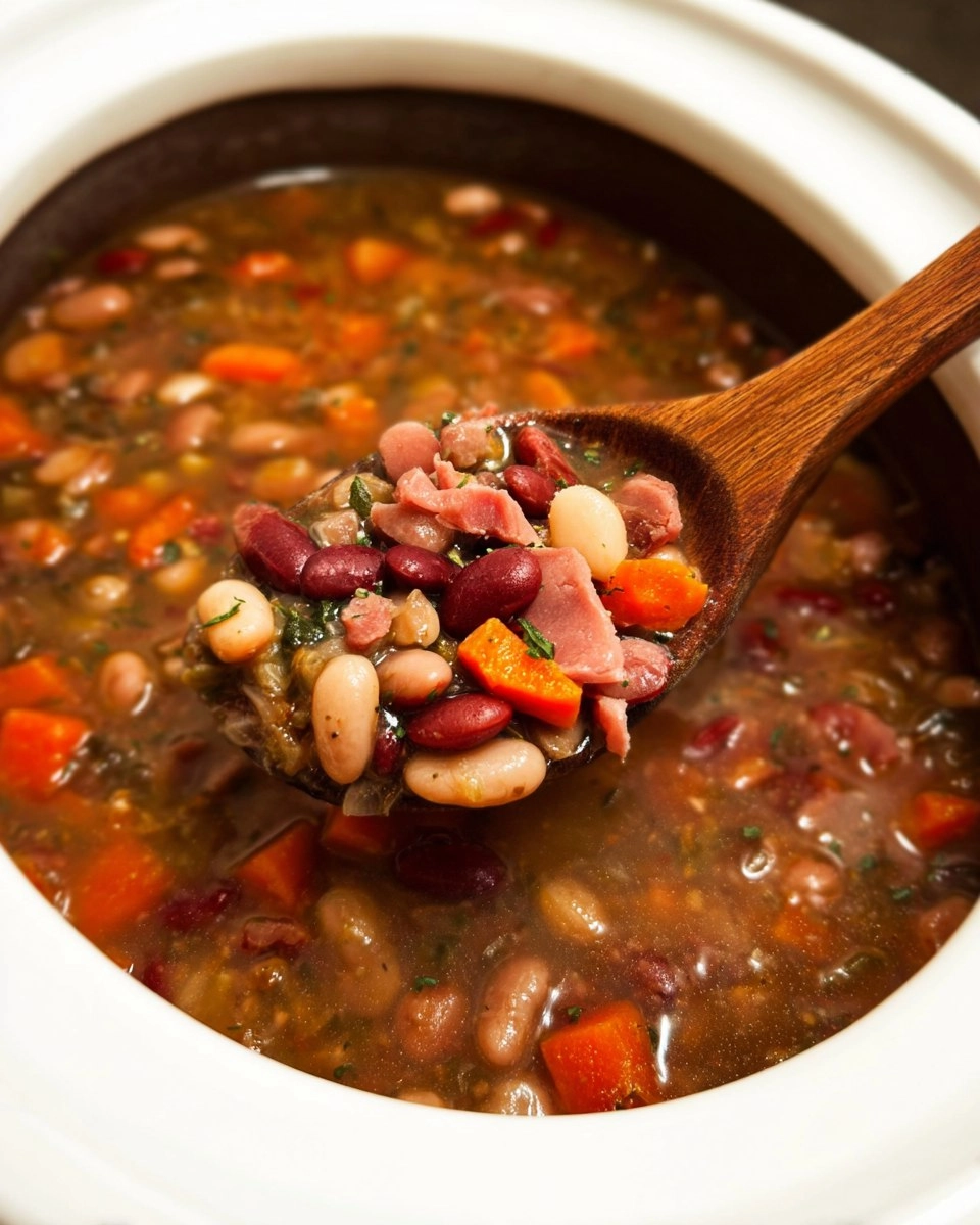 Crockpot 15 Bean Soup