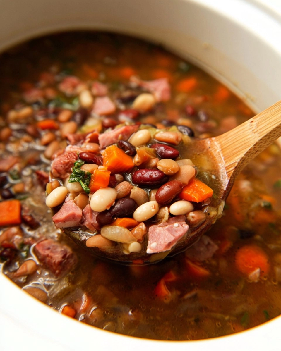 Crockpot 15 Bean Soup