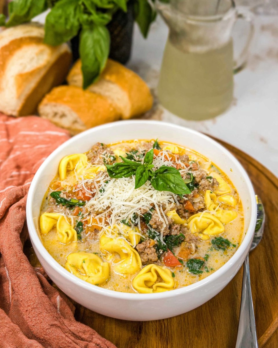 Crockpot Sausage Tortellini Soup 117 Crockpot Sausage Tortellini Soup