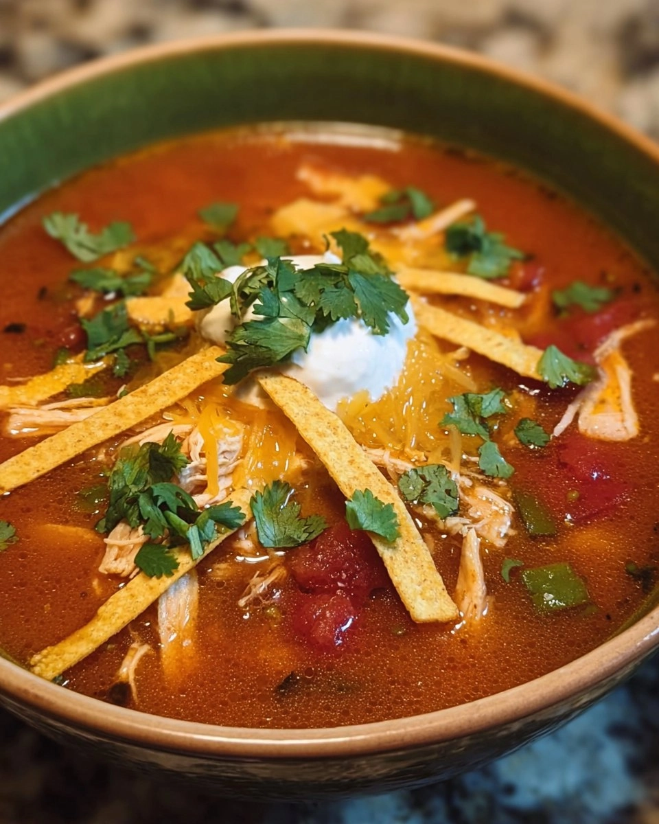 Easy Chicken Tortilla Soup
