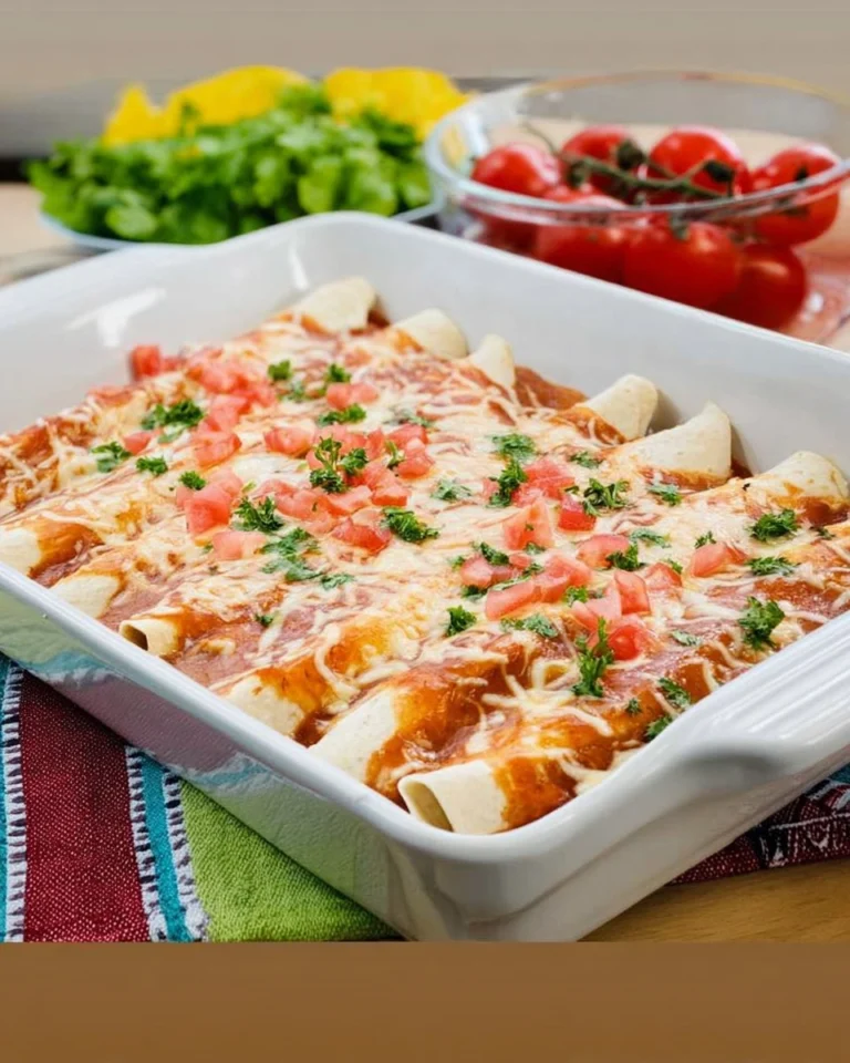 Easy-Healthy-Chicken-Enchiladas-Recipe