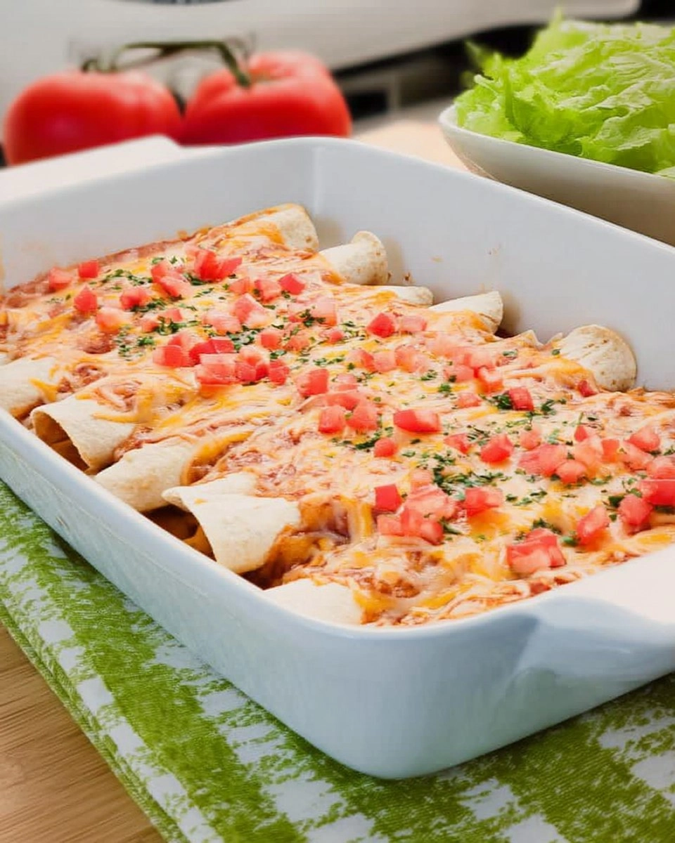 Easy Healthy Chicken Enchiladas