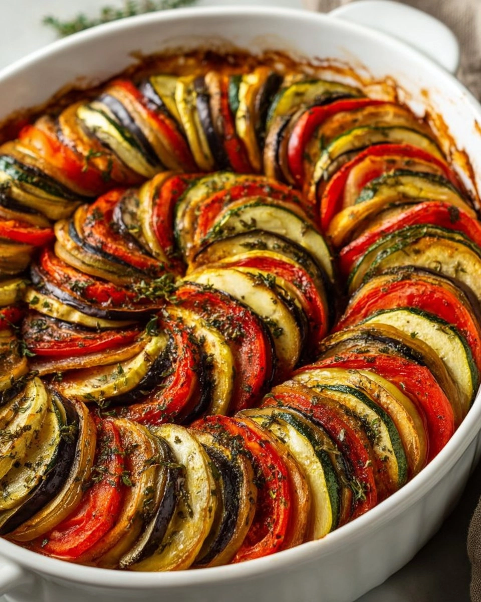 Easy Layered Ratatouille