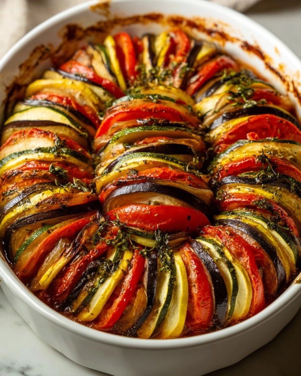 Easy Layered Ratatouille