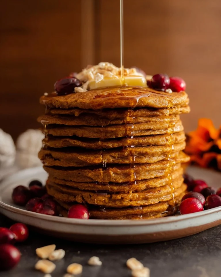 Fluffy-Gingerbread-Pancakes-Recipe