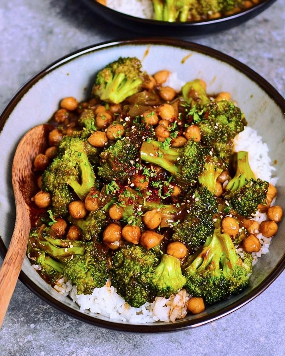 Garlic Broccoli Stir Fry with Chickpeas 125 Garlic Broccoli Stir Fry with Chickpeas