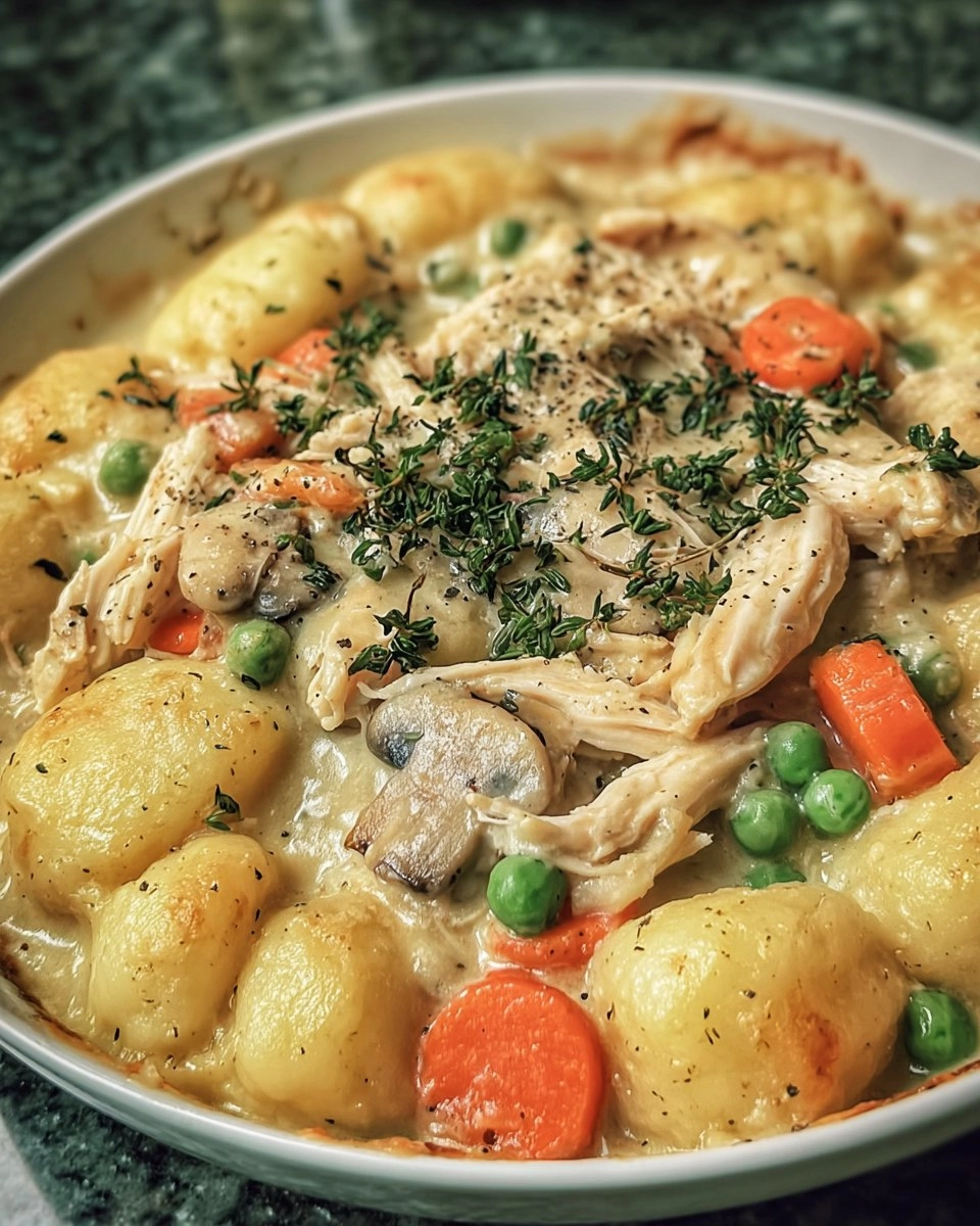Gnocchi Chicken Pot Pie