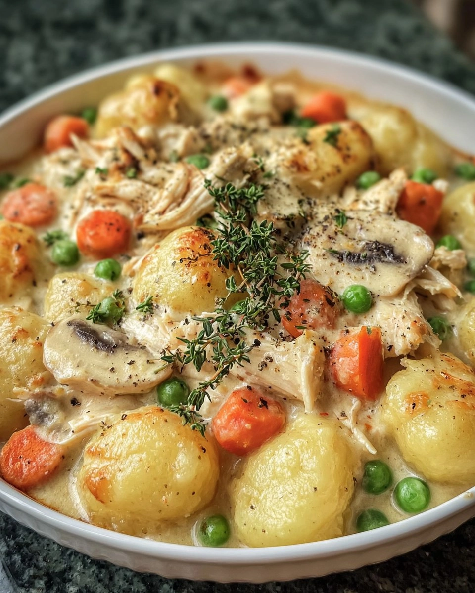 Gnocchi Chicken Pot Pie