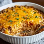 Healthy-Cheesy-Ground-Beef-Rice-Casserole-Recipe