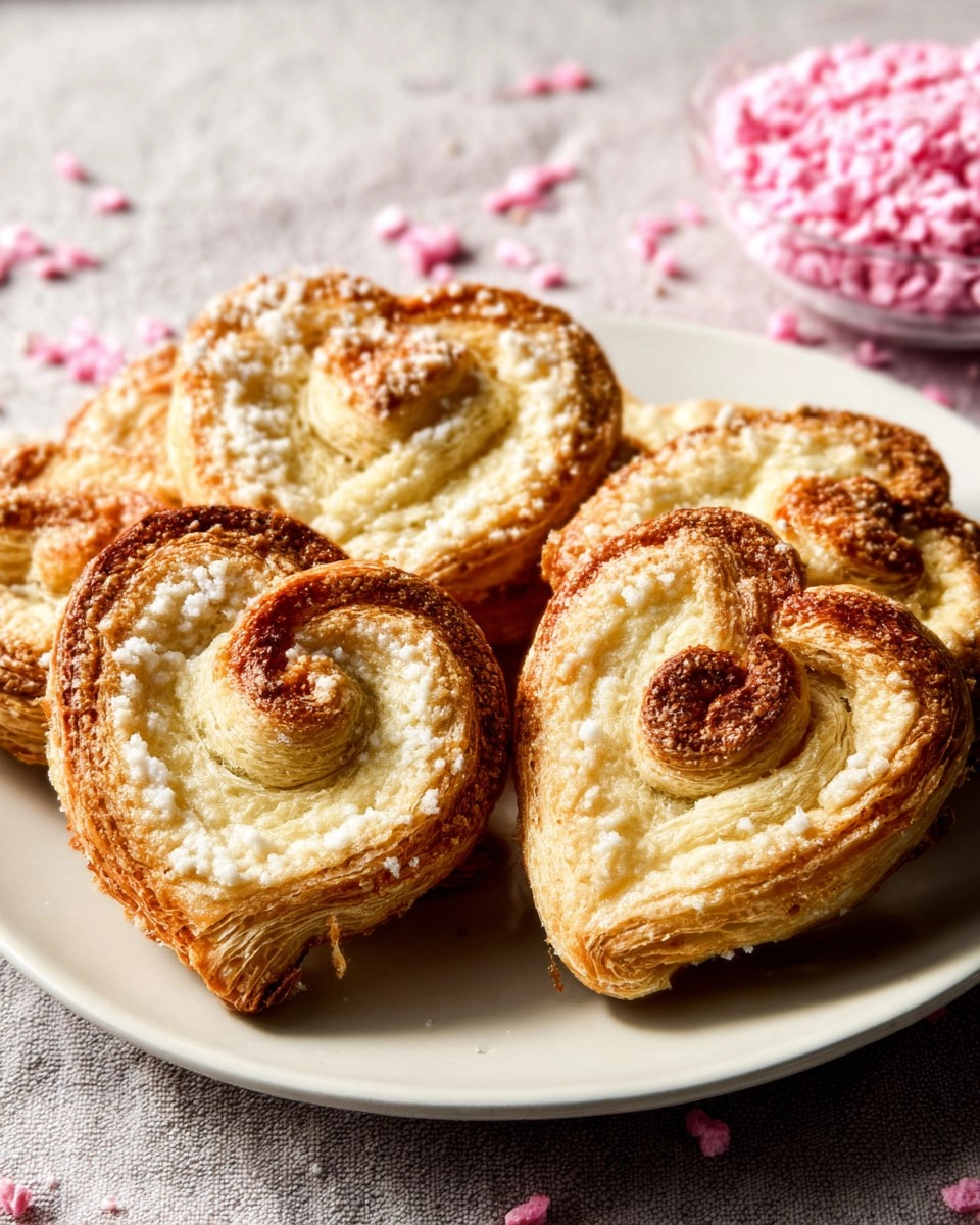 Heart Palmiers That Look Bakery-Made but Are So Simple
