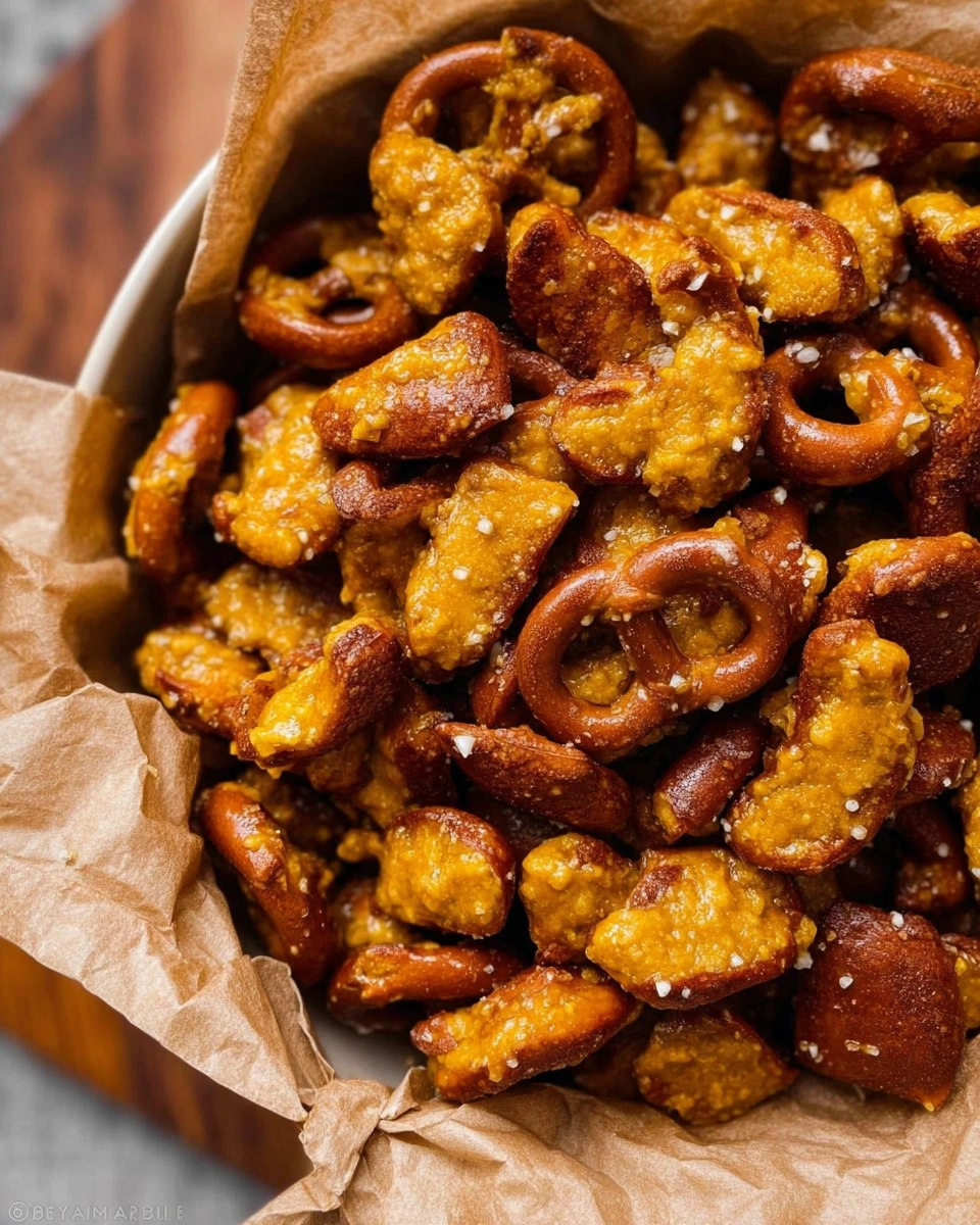Honey Mustard Pretzel Pieces