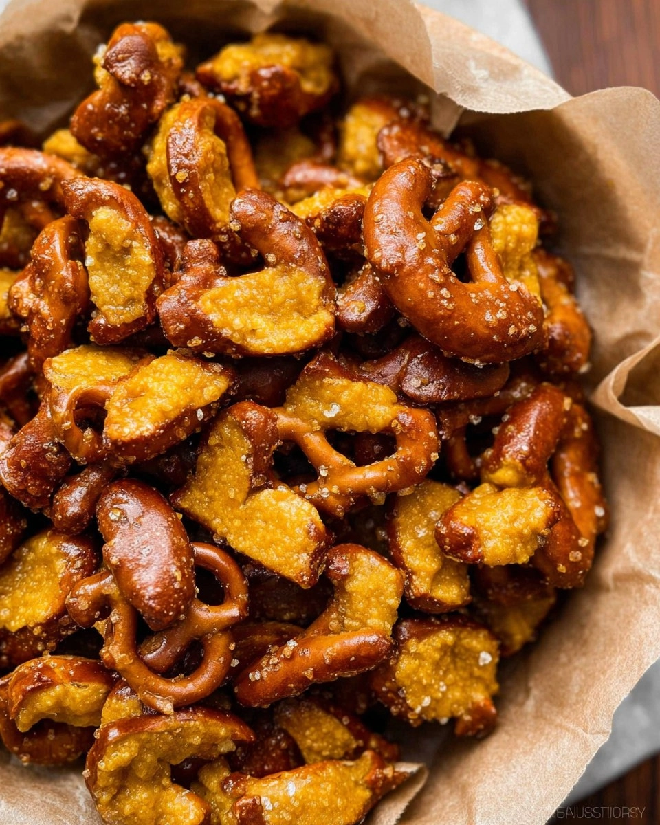 Honey Mustard Pretzel Pieces