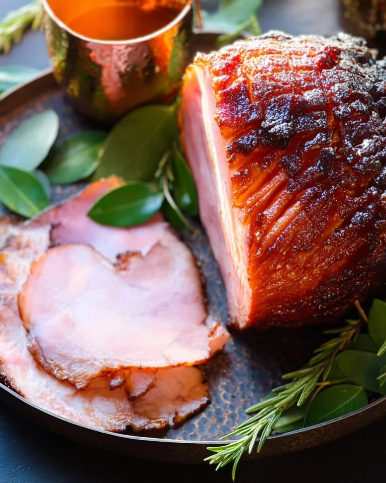 Maple-Bourbon-Glazed-Ham-Recipe