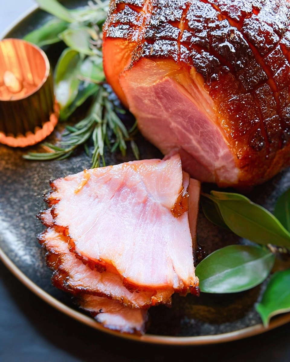 Maple Bourbon Glazed Ham 86 Maple Bourbon Glazed Ham