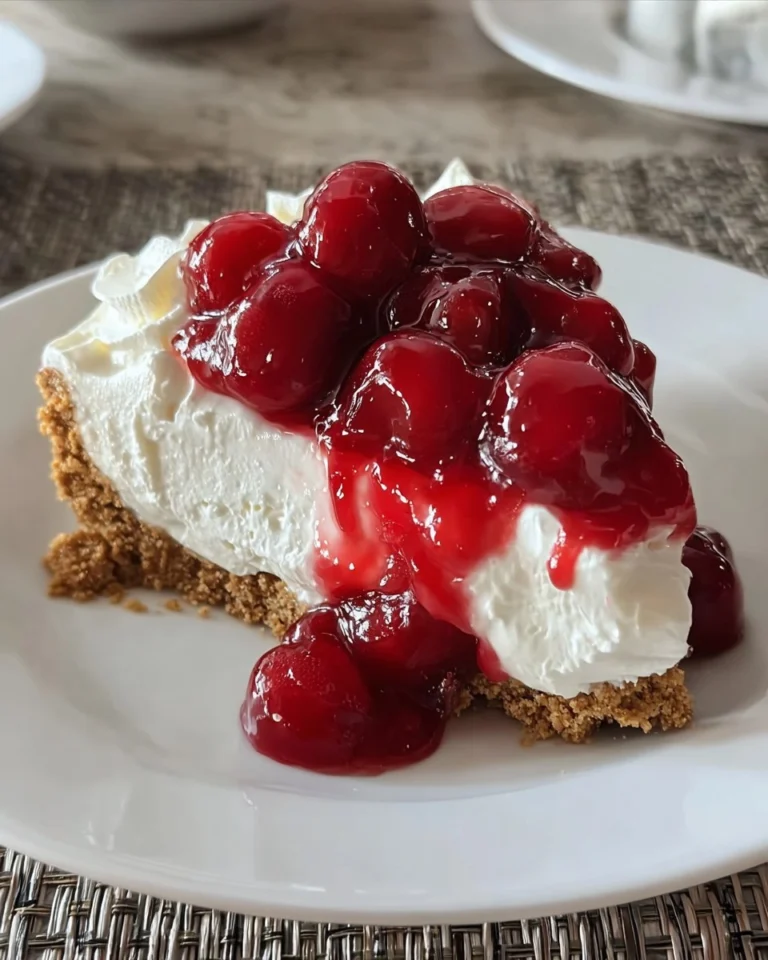 No-Bake-Cherry-Cheesecake-Recipe