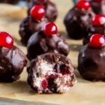 No-Bake-Chocolate-Cherry-Bourbon-Balls-Easy-Boozy-Treat-Recipe