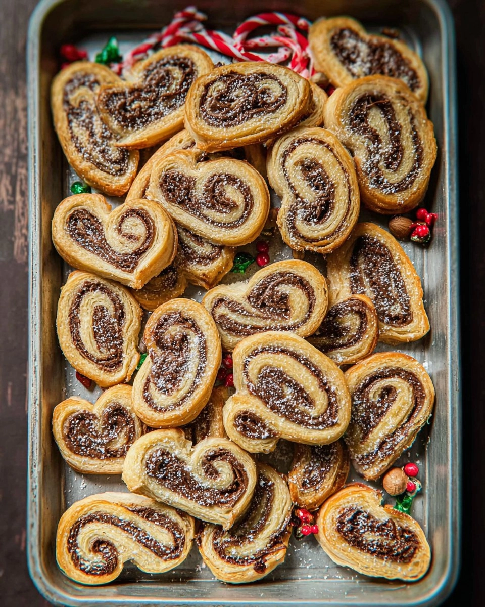 Nutella and Hazelnut Palmiers