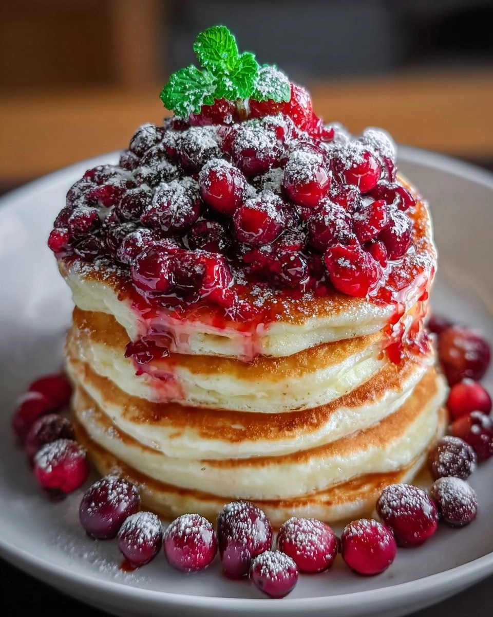 Pancake Stack Berry Holly