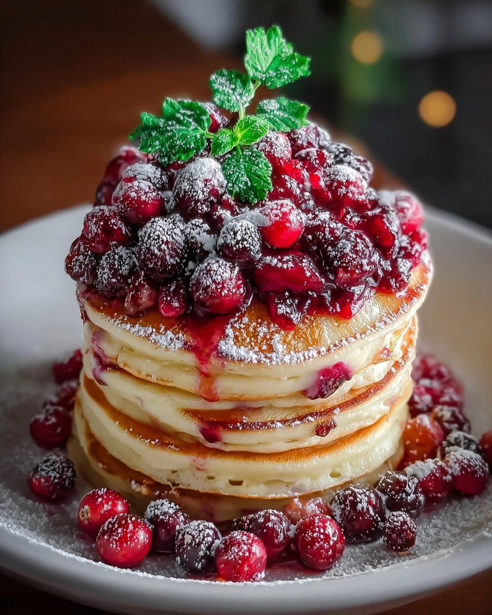 Pancake Stack Berry Holly