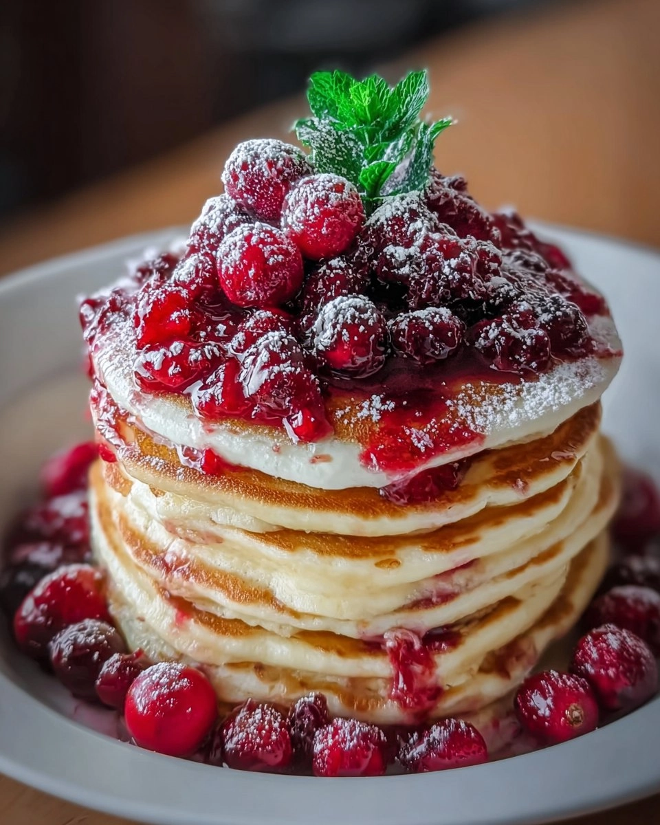 Pancake Stack Berry Holly