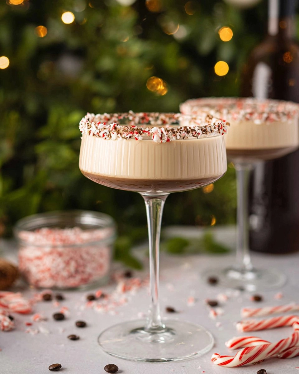 Peppermint Espresso Martinis