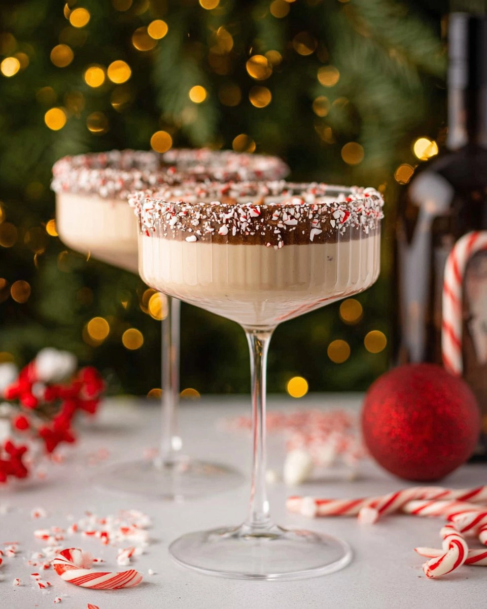 Peppermint Espresso Martinis