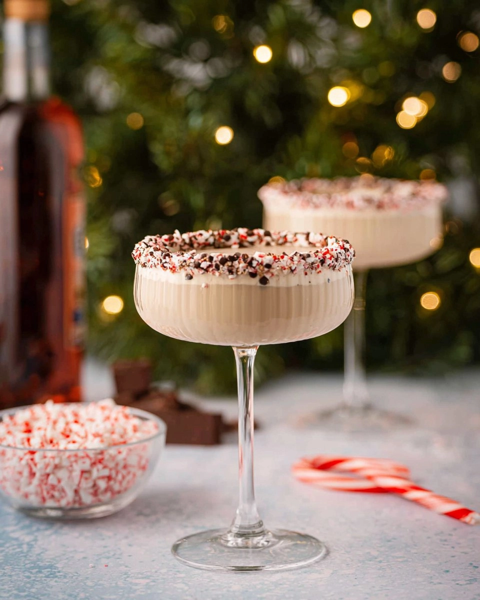Peppermint Espresso Martinis