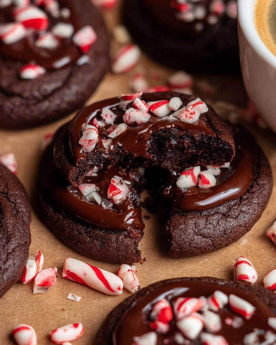 Peppermint Mocha Cookies