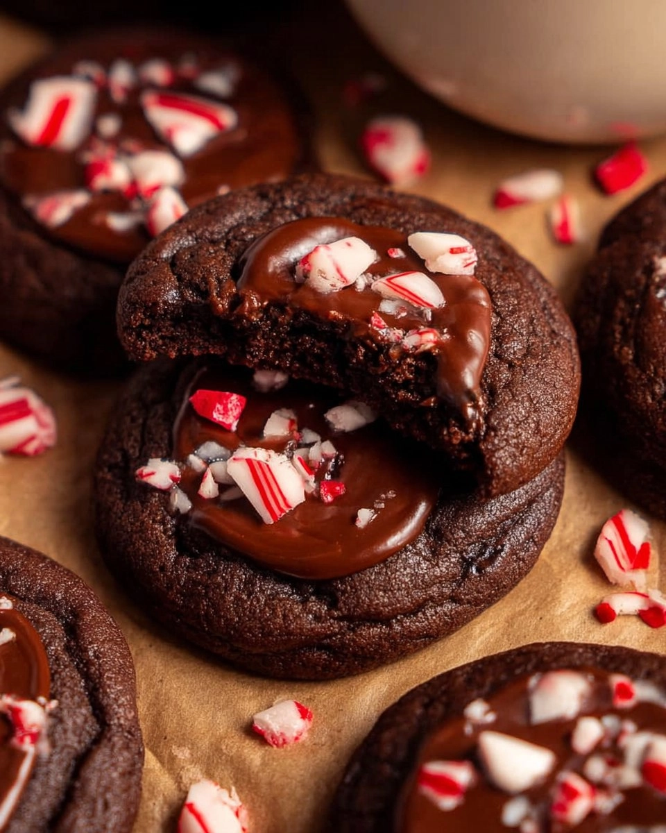 Peppermint Mocha Cookies