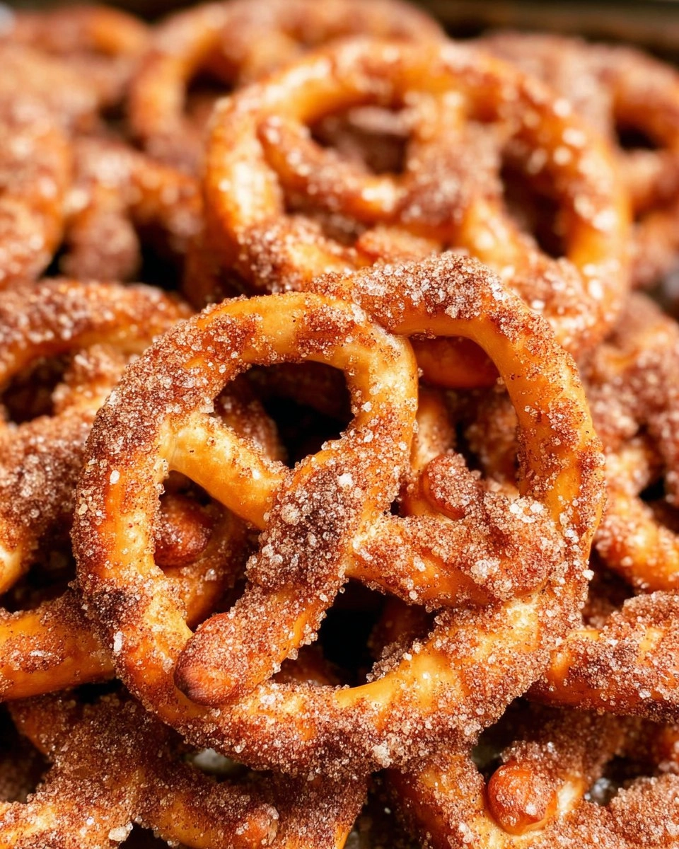 Pretzels with Cinnamon Sugar