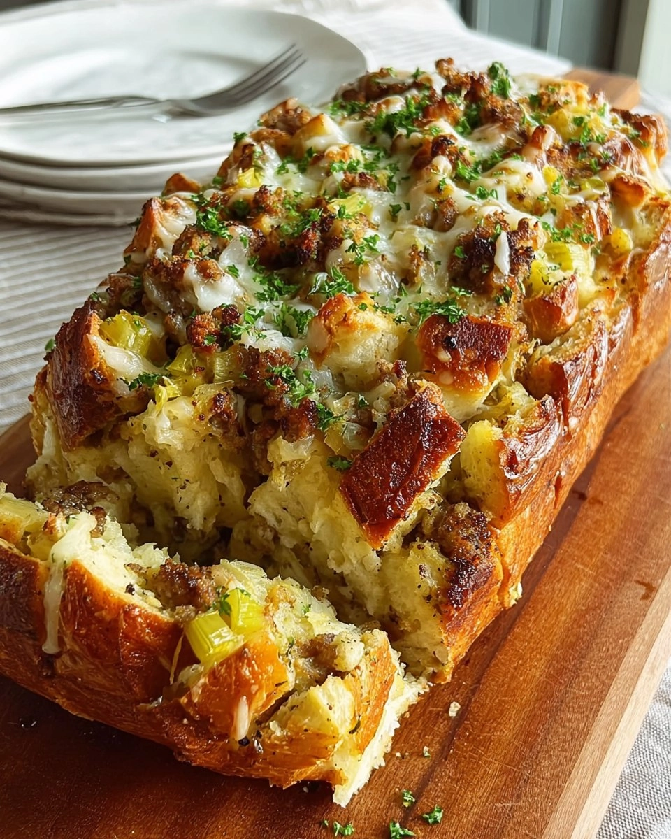 Pull-Apart Stuffing Bread