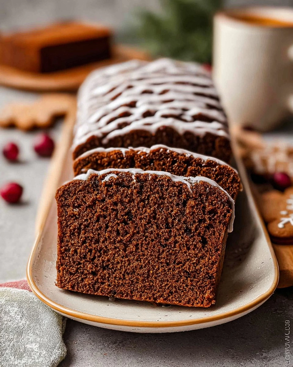 Spiced Gingerbread Loaf