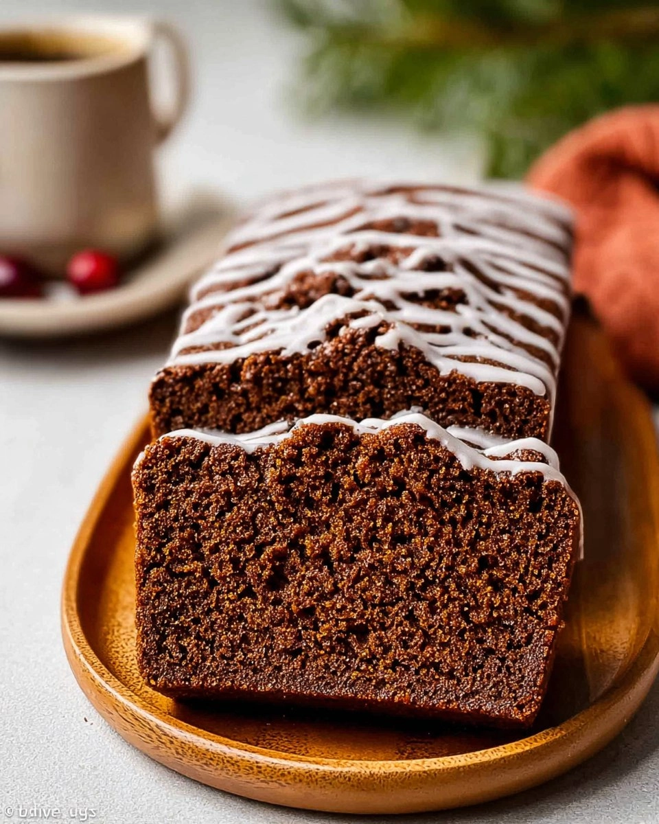 Spiced Gingerbread Loaf