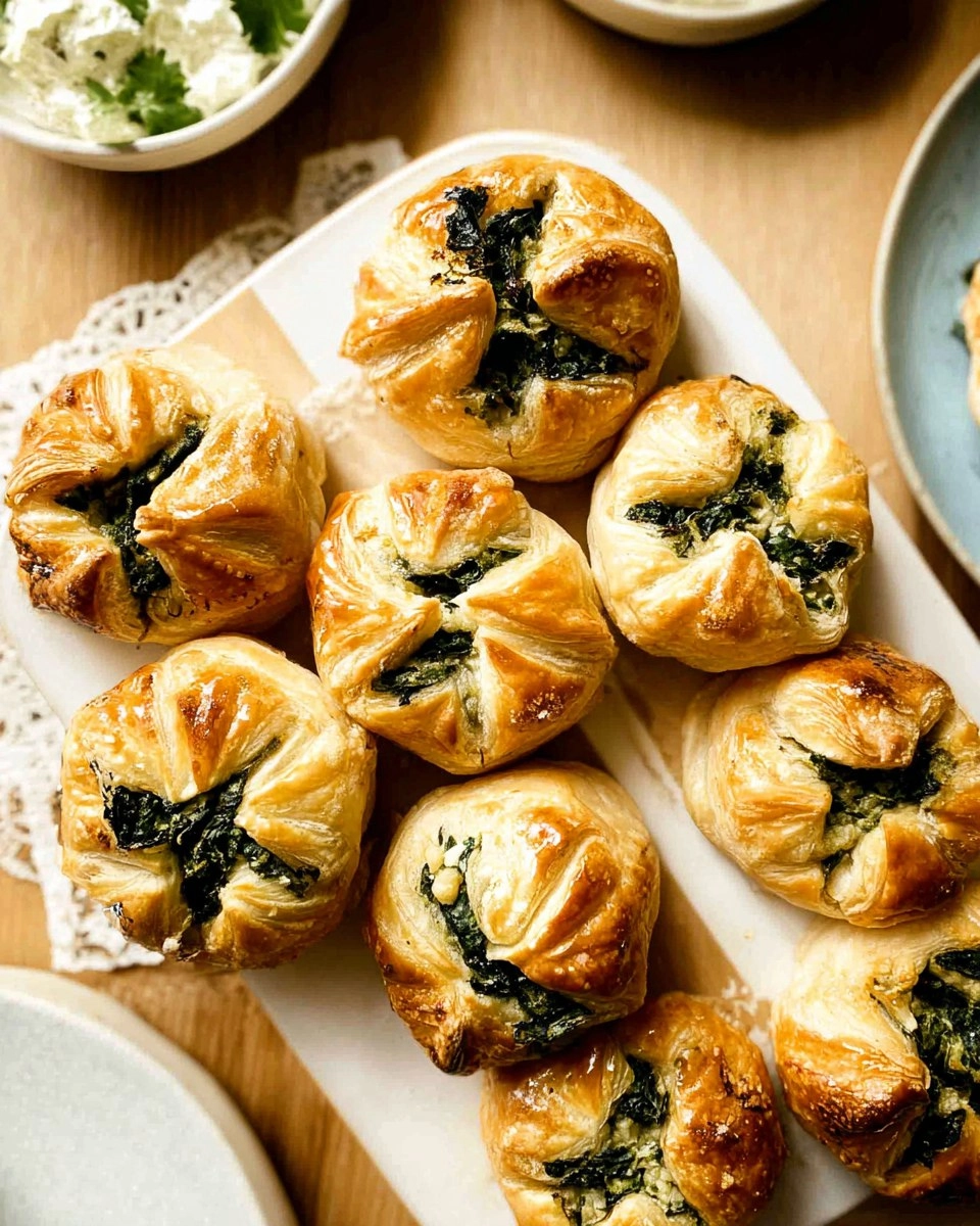 Spinach Puff Pastry Bites 116 Spinach Puff Pastry Bites