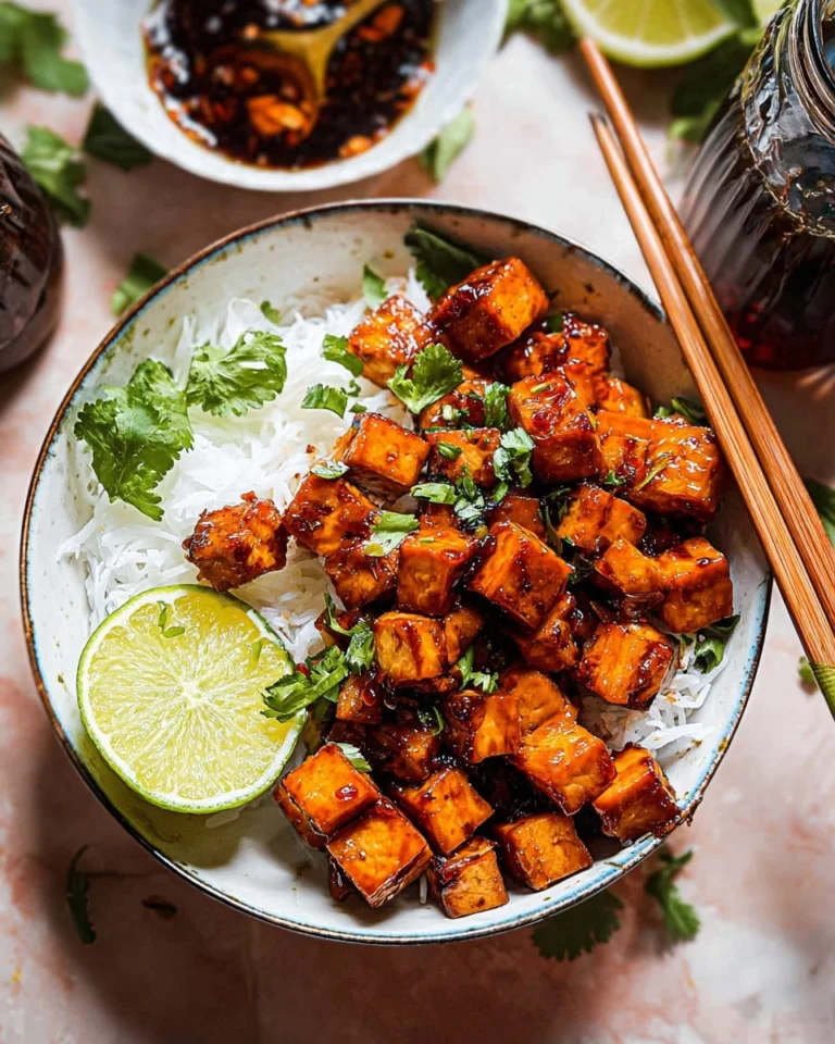Sticky-Panfried-Garlic-Lime-Tofu-Recipe
