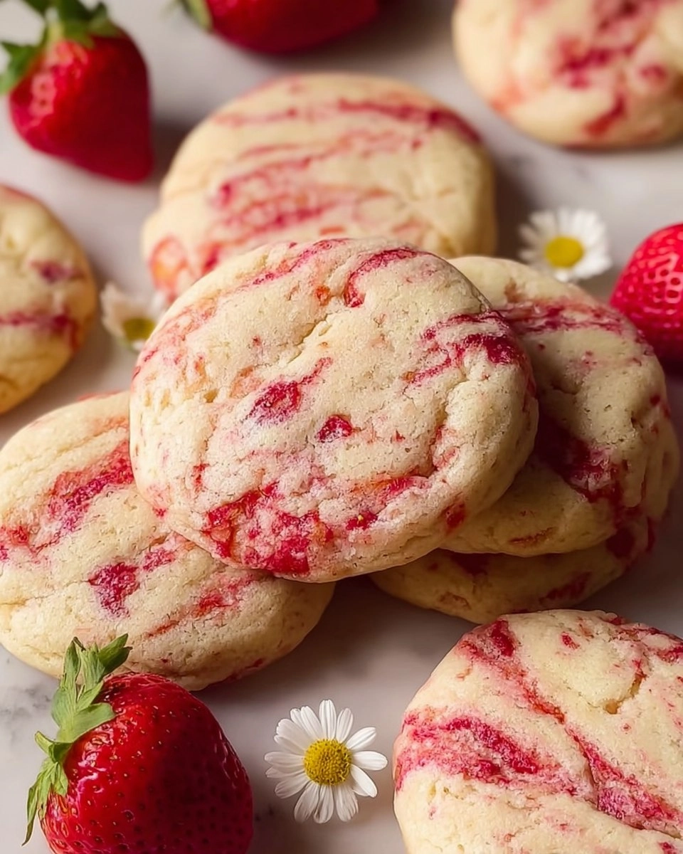 Strawberry Cheesecake Cookies