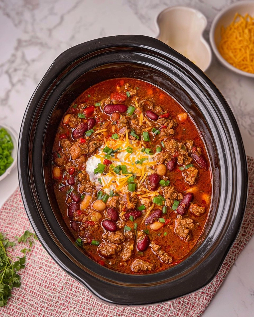 The Best Ever Crockpot Chili!