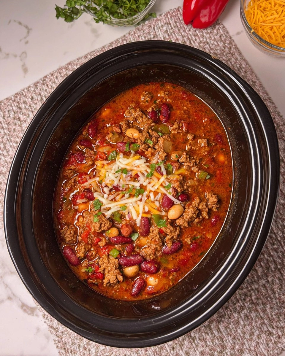 The Best Ever Crockpot Chili!