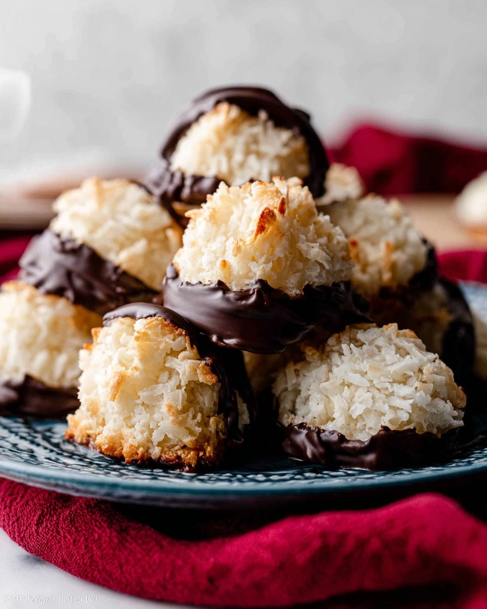 Valentine Coconut Macaroons