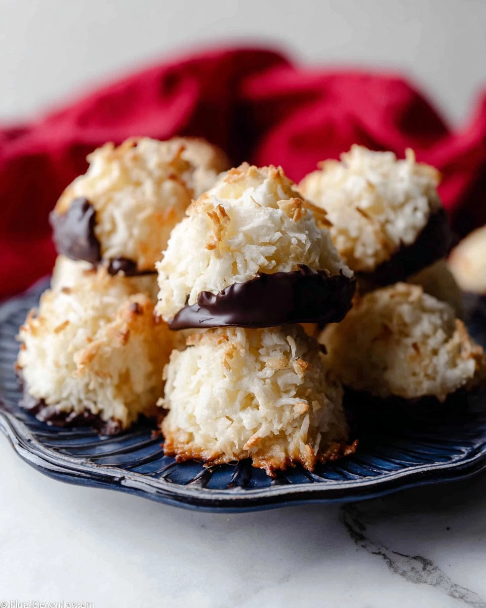Valentine Coconut Macaroons