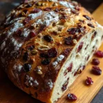 Valentine Cranberry Raisin Walnut Cinnamon Artisan Bread 98 Valentine-Cranberry-Raisin-Walnut-Cinnamon-Artisan-Bread-Recipe