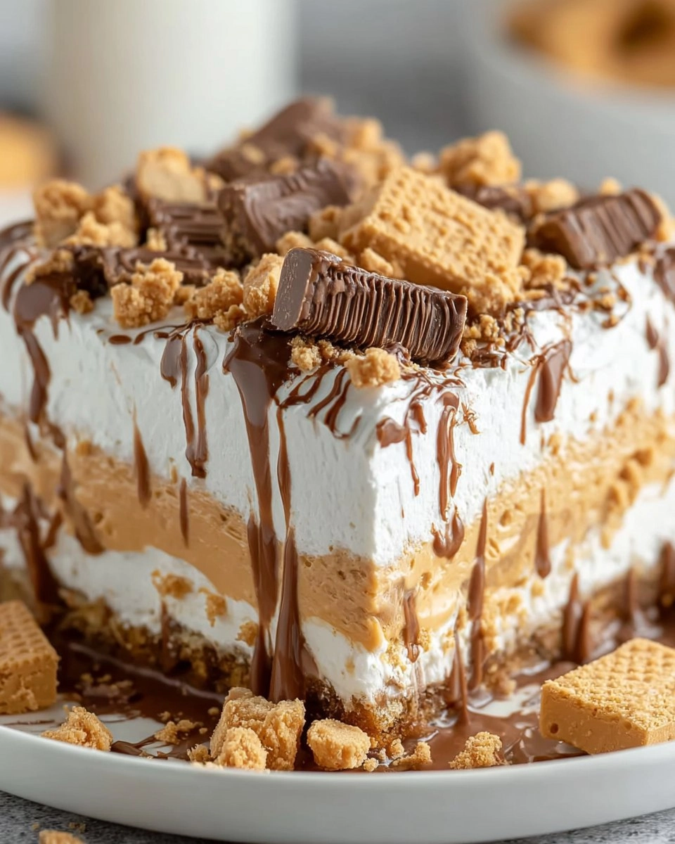 Valentine Peanut Butter Layered Delight