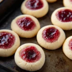 Valentine-Raspberry-Thumbprint-Cookies-Recipe