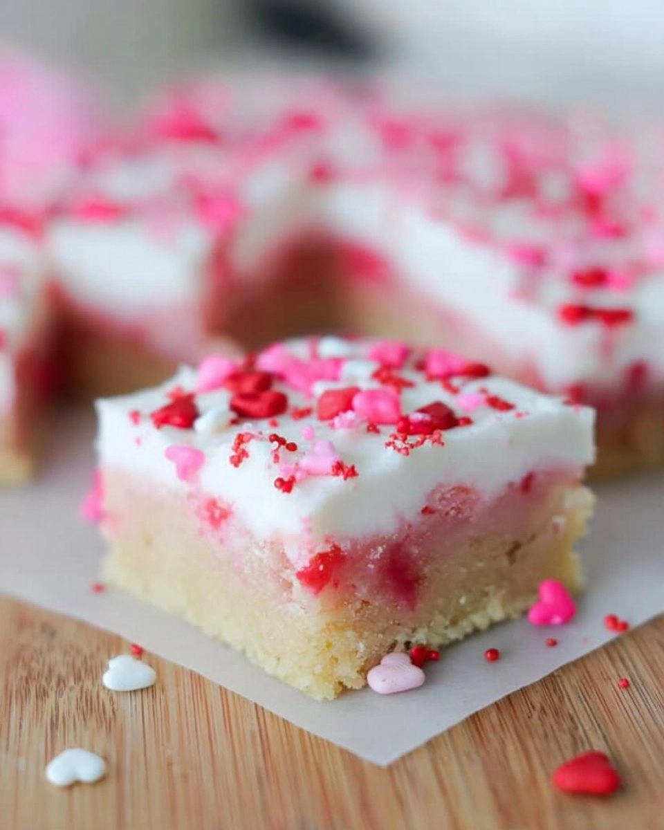 Valentine Sugar Cookie Bars