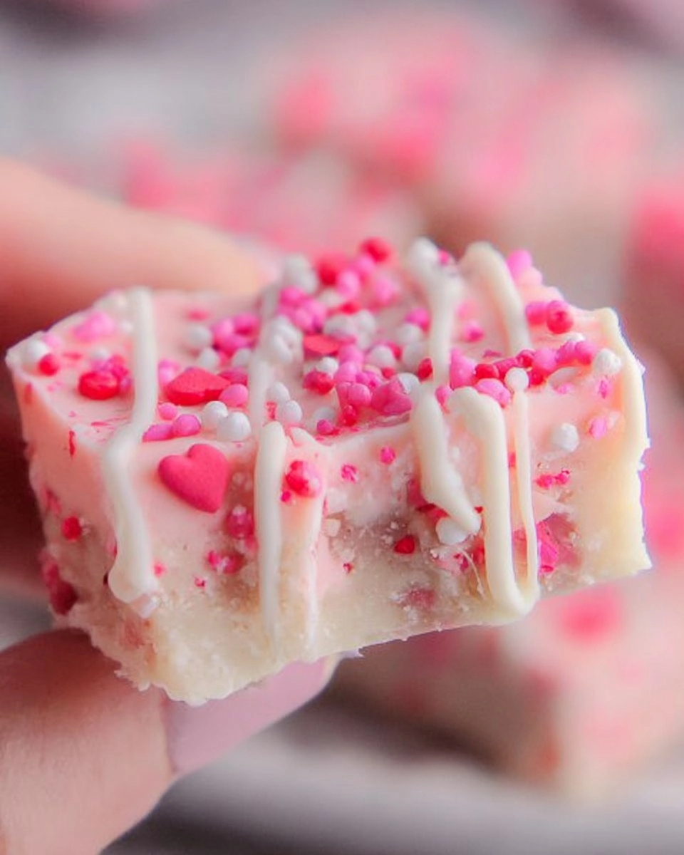 Valentine’s Day Sugar Cookie Fudge