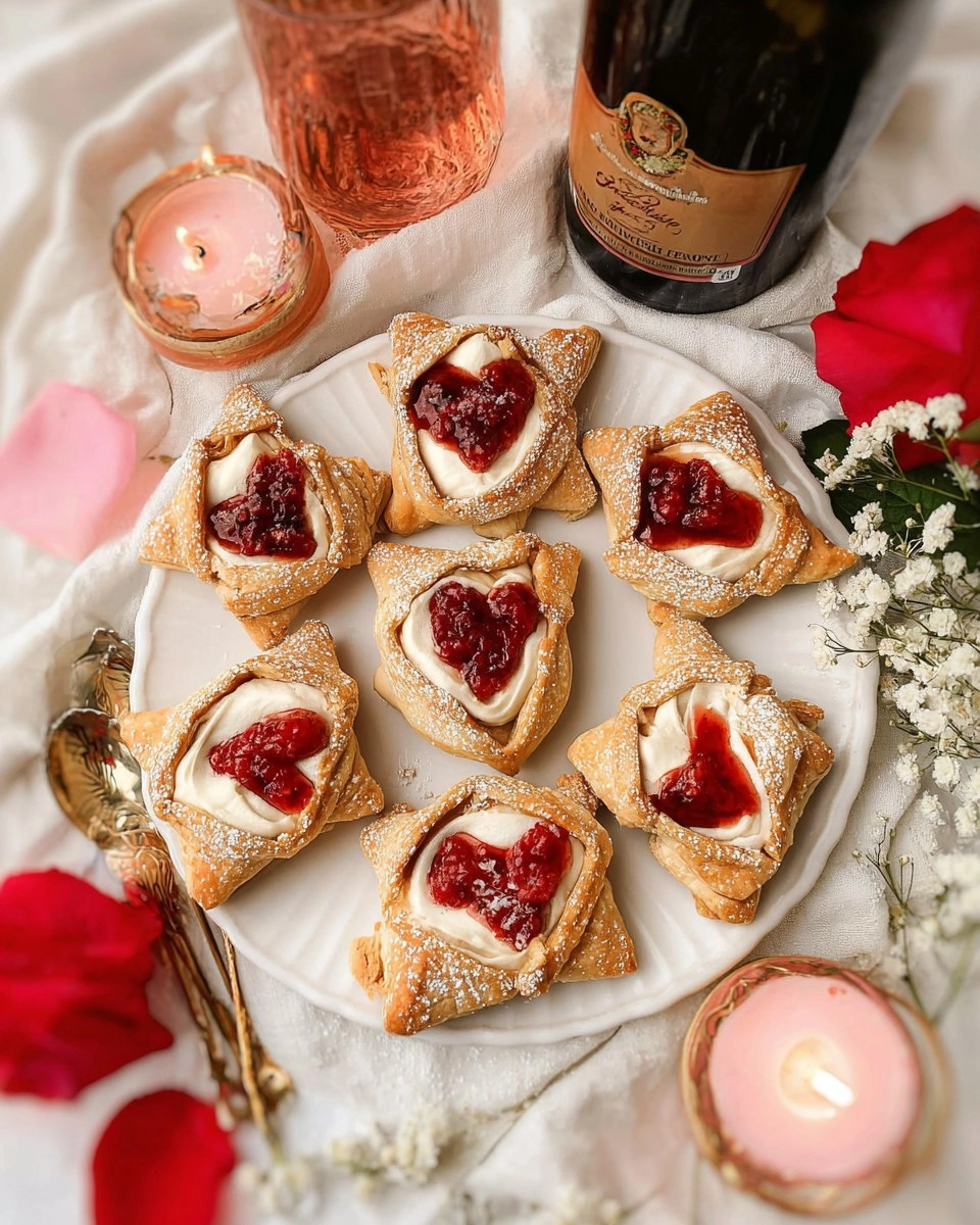 Valentines Love Letter Pastries