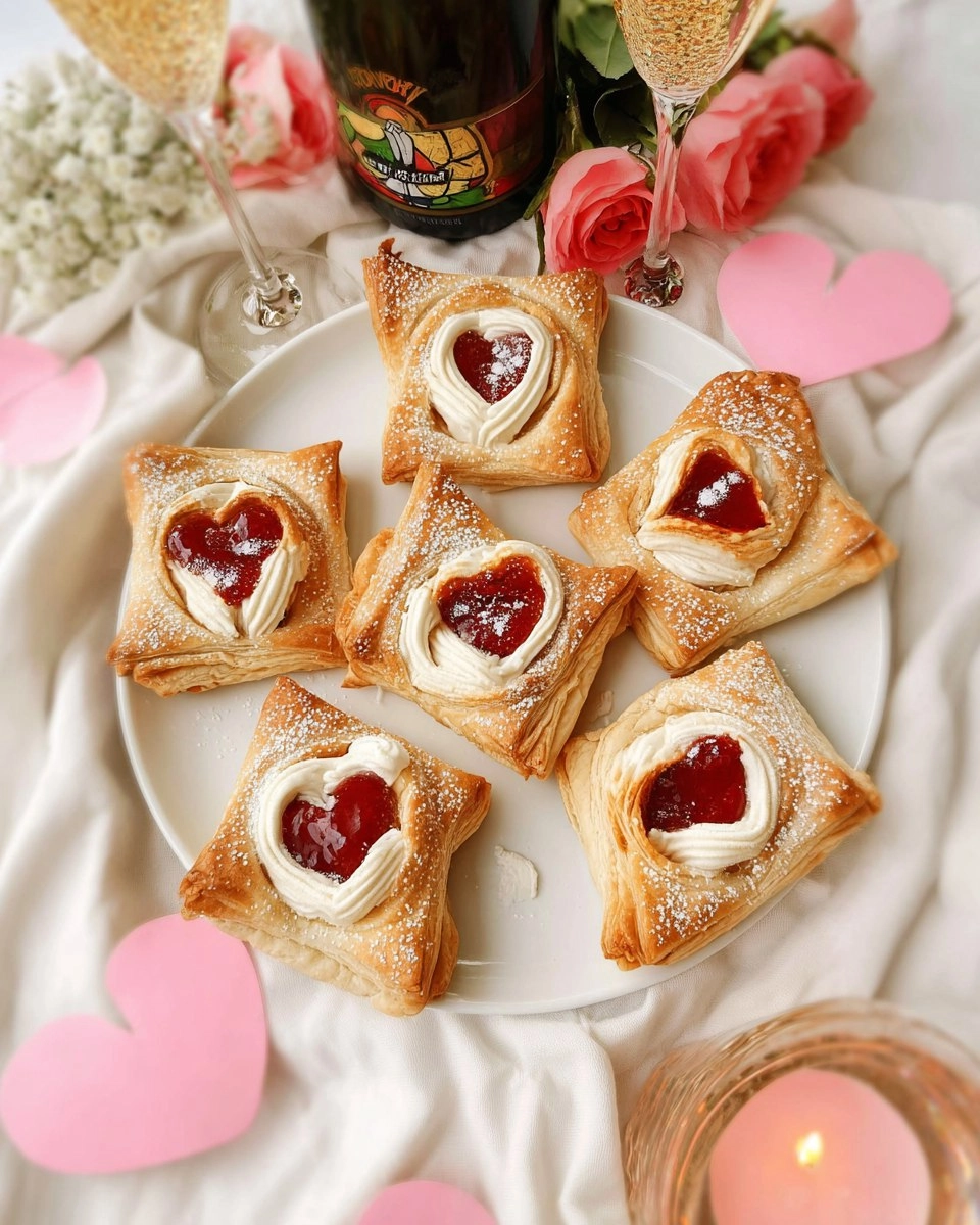 Valentines Love Letter Pastries